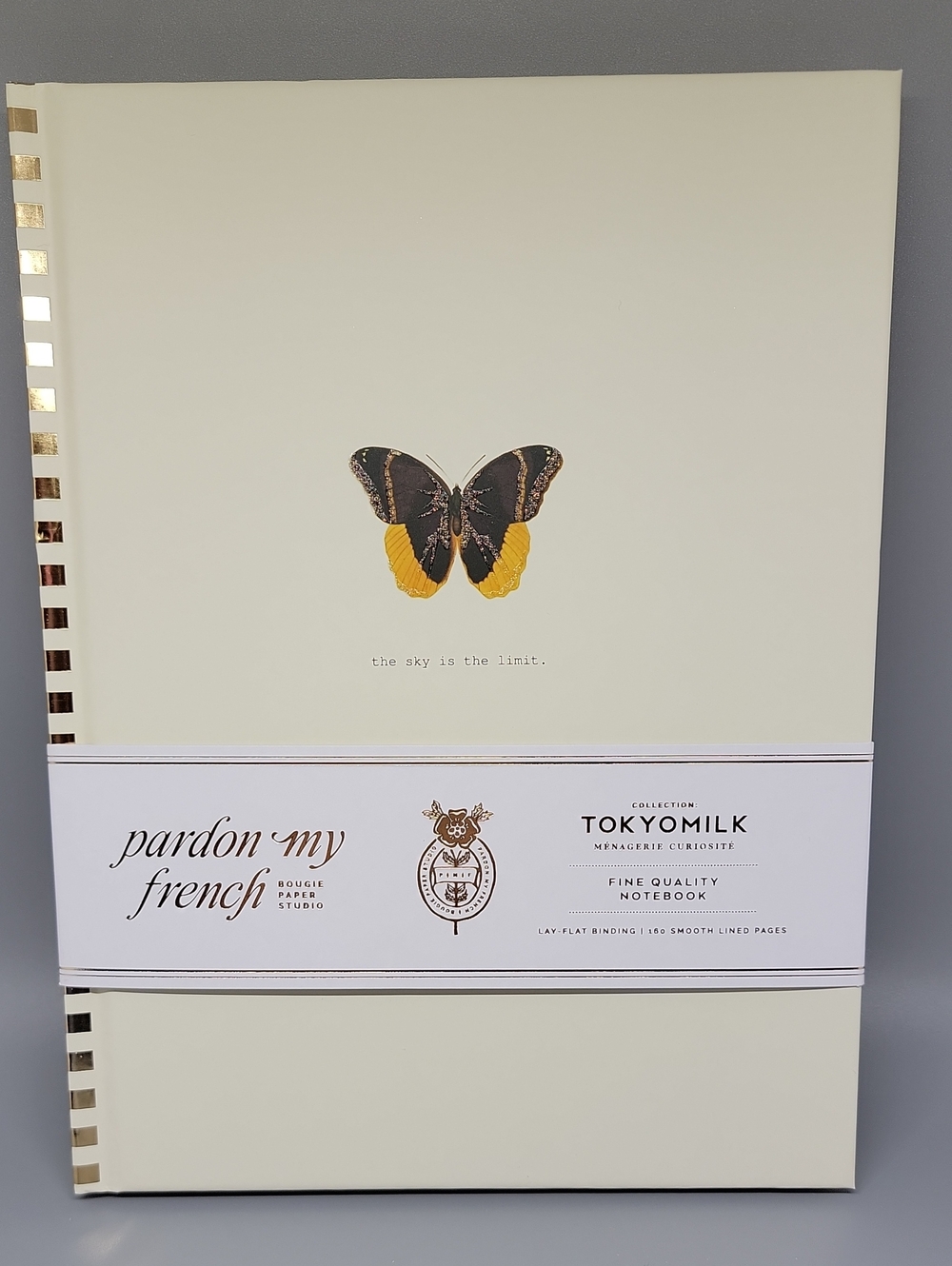 Tokyo Milk X Pardon My French Fine Quality Notebook - Hard Cover w/ Lined Pages